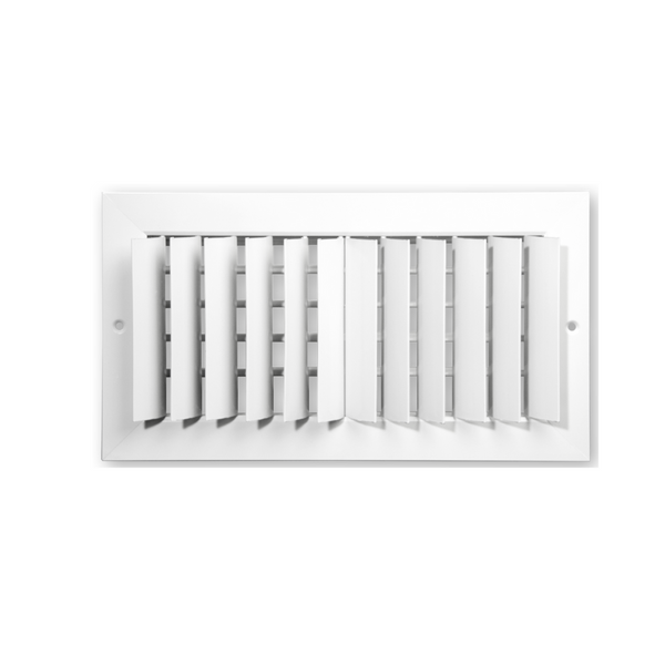 2 Ways Vertical Adjustable Blades Curved OpposedBlade Damper Register 14 x 26 - HVAC Corner