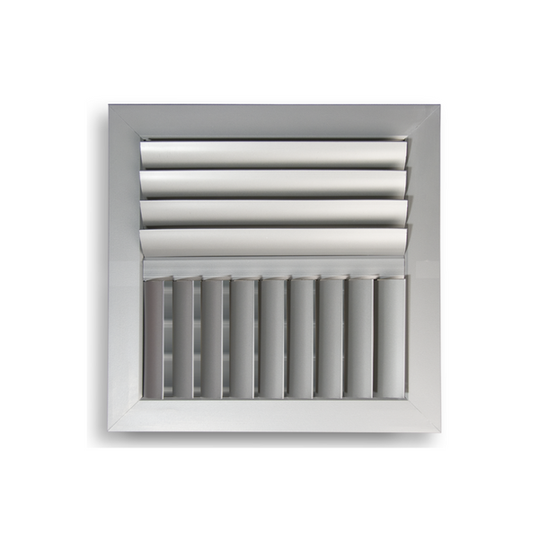 2 Ways Adjustable Horizontal&Vertical Curved Grille Down and Left 14 x 8 - HVAC Corner