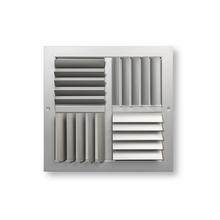 4 Ways Adjustable Blades Horizontal & Vertical Curved Grille UP, Down, Left and Right 14 x 6 - HVAC Corner