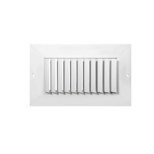 Wide Flange Adjustable Curved Grille 14 x 8 - HVAC Corner