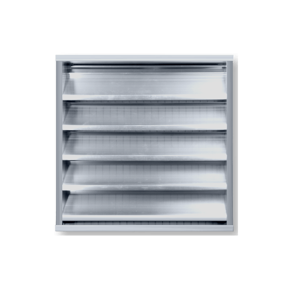 Duct Frame Heavyduty Waterproof InscetScreen Louver 8 x 8 - HVAC Corner