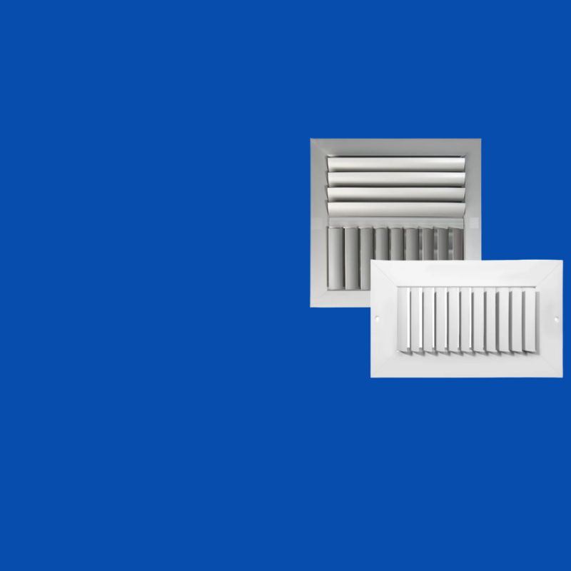 Hvac curved blades air grille hvacorner