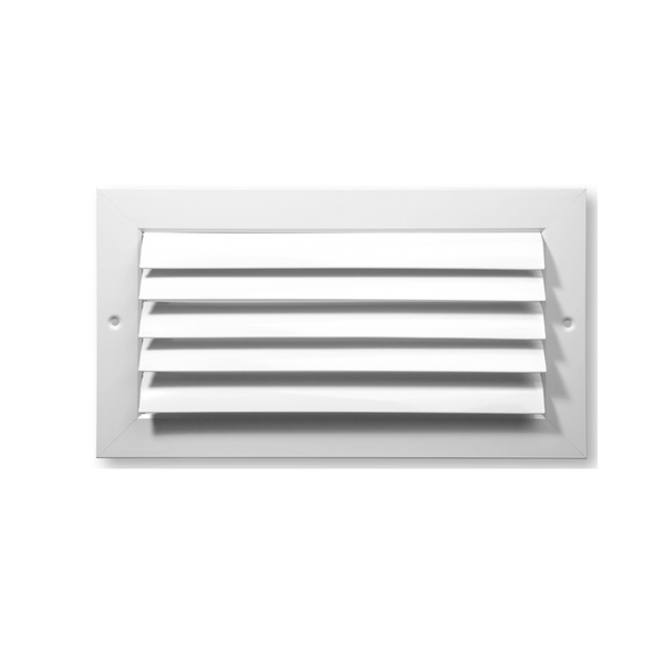1 Way Adjustable Horizontal Curved Grille 6 x 6