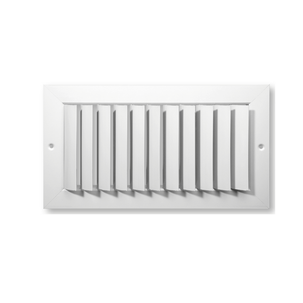 1 Way Vertical Adjustable Blades Curved Opposed Blade Damper Register 24 x 18 - HVAC Corner
